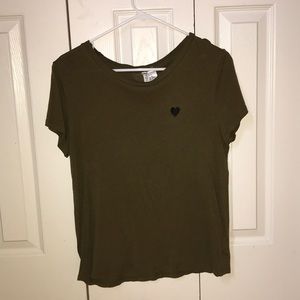 Green soft tee